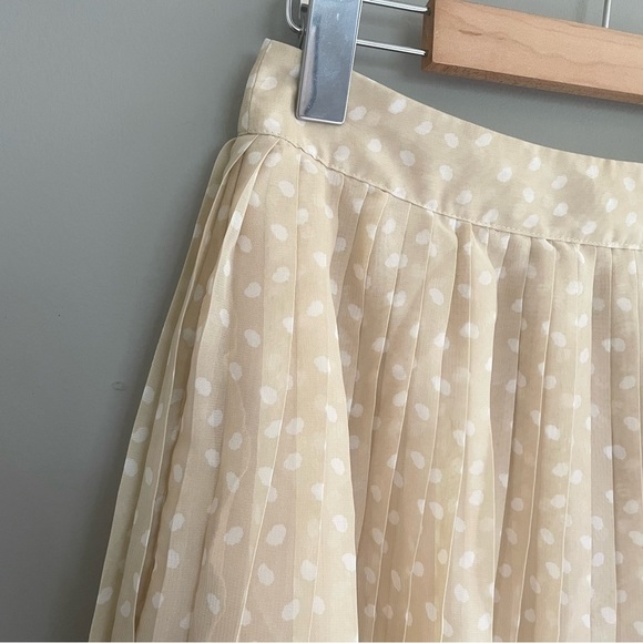 Beautiful Polkadot Skirt | Lined | Side Zip Closure | Deep Pockets | XS - Picture 4 of 8